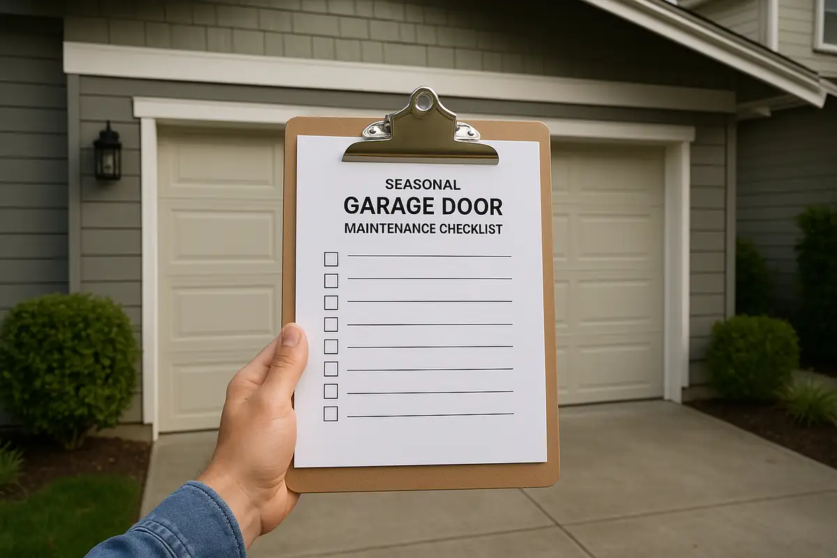 Seasonal Garage Door Maintenance Checklist for Lemoore, CA Residents