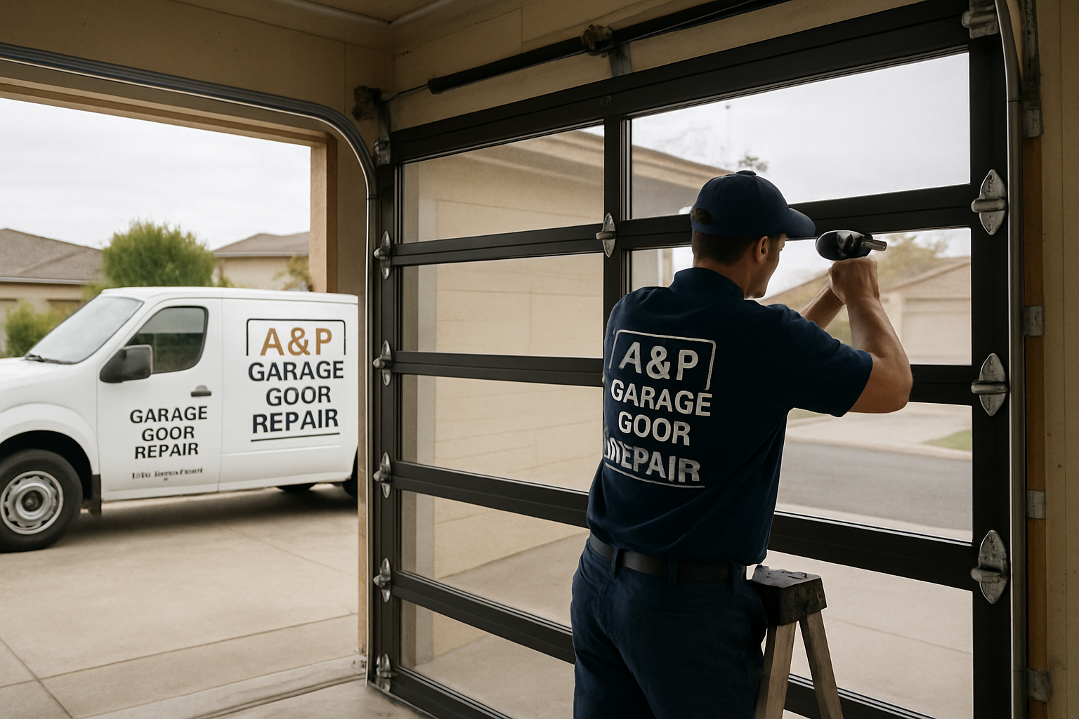 Garage Door Spring Repair — Halls Corner