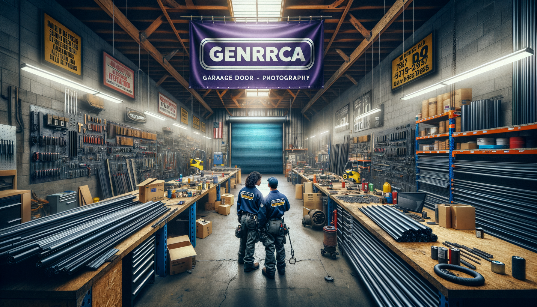 Garage Door Repair — Halls Corner