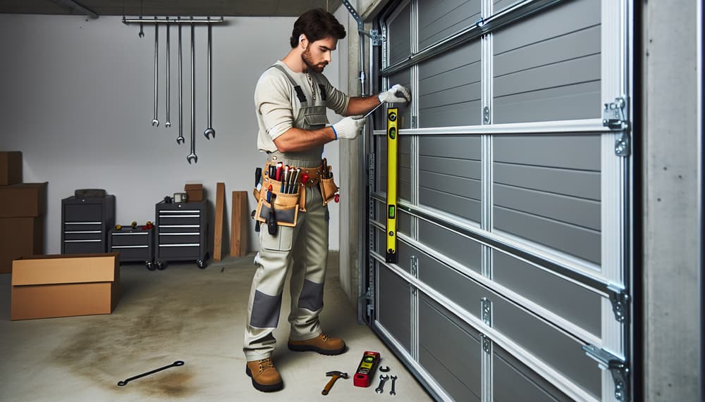 Our professional garage door panel replacement process
